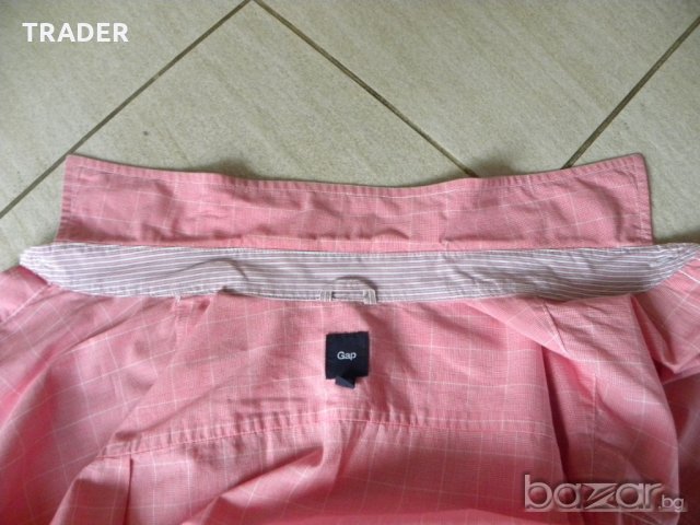 Мъжка риза дълъг ръкав GAP , 100% памук, снимка 2 - Ризи - 18195828