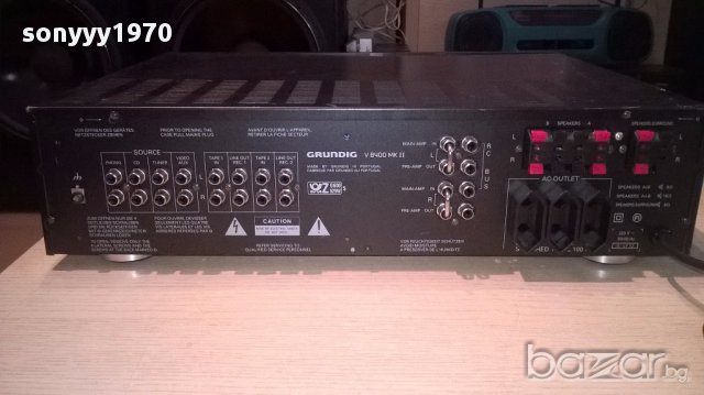 grundig v8400 mkII-amplifier-внос швеицария, снимка 5 - Ресийвъри, усилватели, смесителни пултове - 14284812