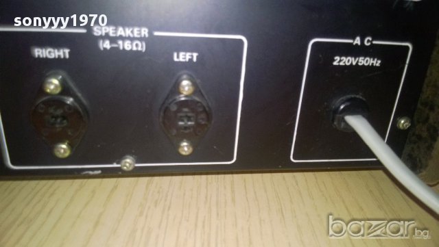 eurofunk model-efa 2000-stereo amplifier-made in japan-нов внос от швеицария, снимка 13 - Ресийвъри, усилватели, смесителни пултове - 9222696