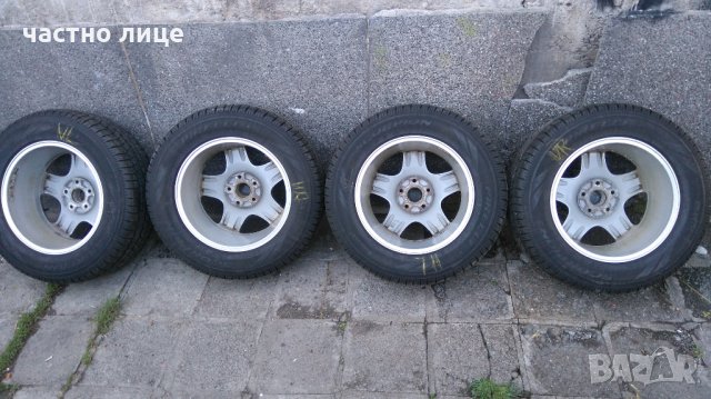 VW Tоuareg Оригинални джанти 17 цола със зимни гуми , снимка 10 - Гуми и джанти - 23959164