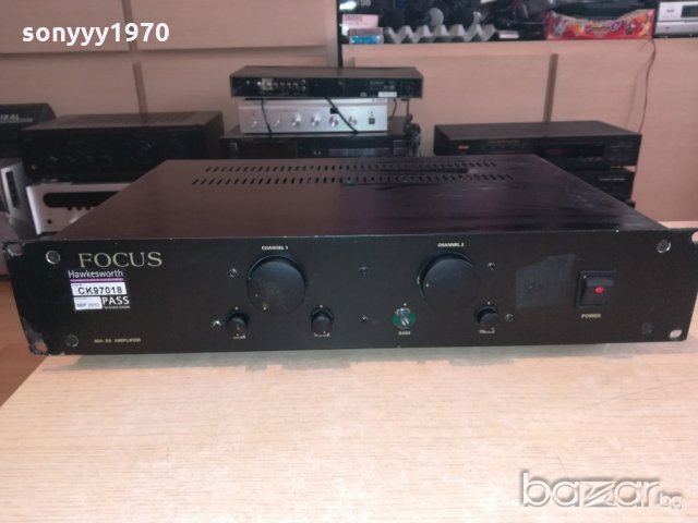 focus ma-50 amplifier-made in uk-внос англия, снимка 2 - Ресийвъри, усилватели, смесителни пултове - 20761306
