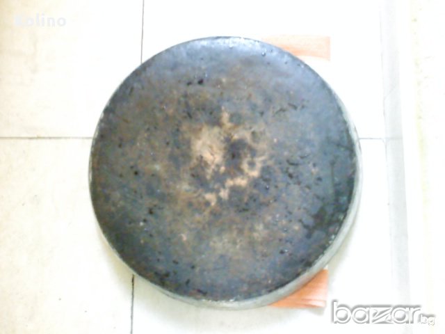 Старинна Медна калайдисана тава за сладко - 1898 г., ръчна изработка - Реликва, снимка 4 - Антикварни и старинни предмети - 8789431