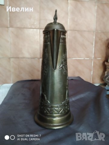 стара метална кана, снимка 2 - Антикварни и старинни предмети - 25852649