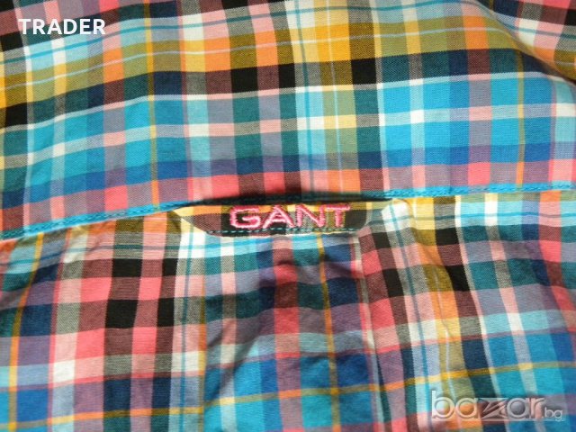 Мъжка  риза дълъг ръкав GANT , 100% памук, снимка 15 - Ризи - 18195929