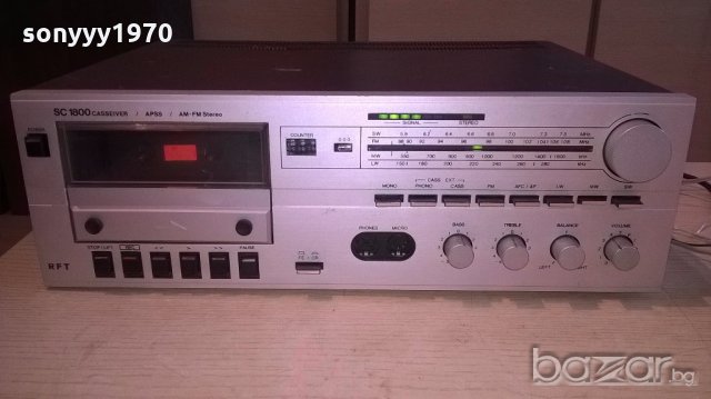 rft sc-1800-deck receiver-ретро машина-внос швеицария, снимка 4 - Ресийвъри, усилватели, смесителни пултове - 18352326