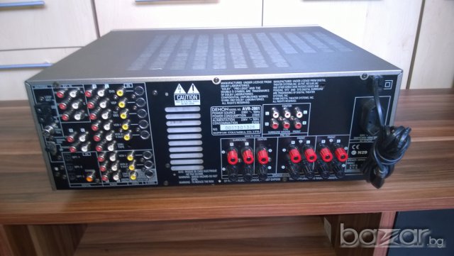 denon avr-2801-7-chanel surraund receiver-3-optical-8-s video-japan-от швеицария, снимка 16 - Ресийвъри, усилватели, смесителни пултове - 7592954