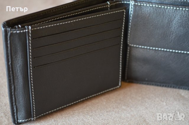 Picard Diego 8444 черен хоризонтален портфейл до 13 карти, снимка 9 - Портфейли, портмонета - 23010587