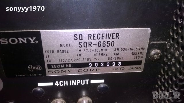 sony receiver-made in japan-внос швеция, снимка 17 - Ресийвъри, усилватели, смесителни пултове - 23979943