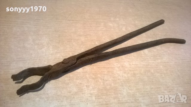 поръчани-ковашки клещи-45см, снимка 3 - Клещи - 24234481