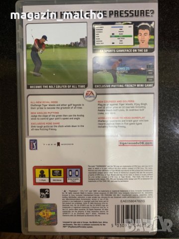 SONY PSP игра - Tiger Woods PGA Tour 06, снимка 2 - PlayStation конзоли - 24130147