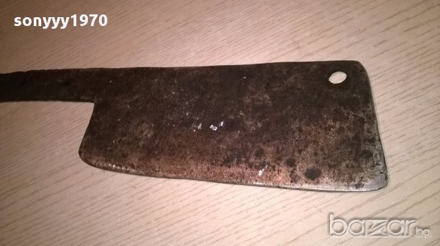 Ретро сатър-метален с размери 35х8см, снимка 4 - Антикварни и старинни предмети - 16656151