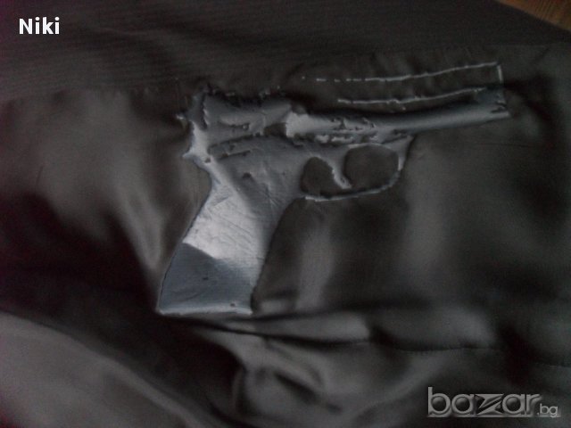 Черно мъжко сако Сисли, снимка 7 - Сака - 11657279