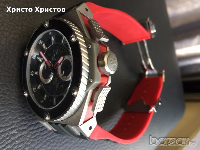 Мъжки часовник Hublot Big Bang Ferrari реплика клас ААА, снимка 2 - Мъжки - 17079580