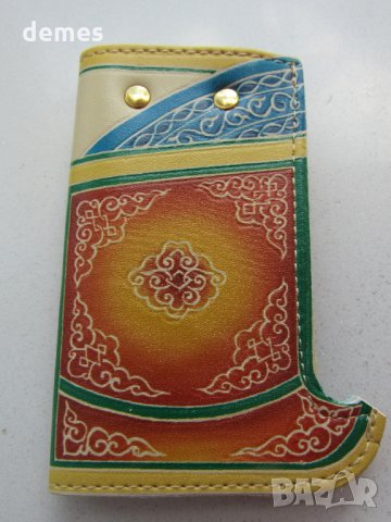 Автентичен кожен ключодържател-ботуш от Монголия-серия-25, снимка 7 - Други - 25843452