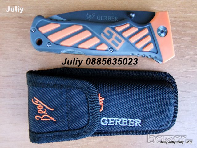 Сгъваем нож Gerber - BG Compact, снимка 10 - Ножове - 13074185