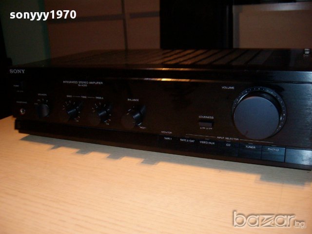sony ta-a200-stereo amplifier-made in japan-внос швеицария, снимка 2 - Ресийвъри, усилватели, смесителни пултове - 11989618