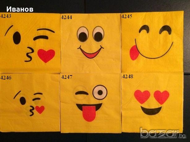 Салфетки за колекция или декупаж, снимка 2 - Други ценни предмети - 21214485