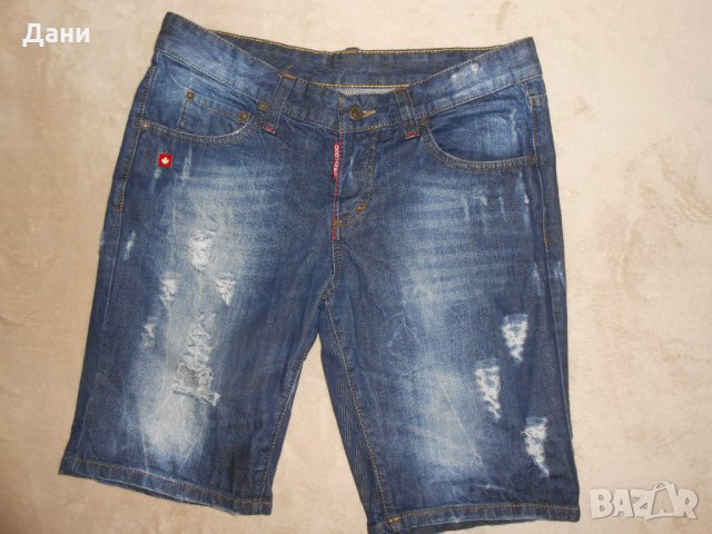 Dsquared2 къси дънкови пантлони , снимка 2 - Къси панталони - 25478090