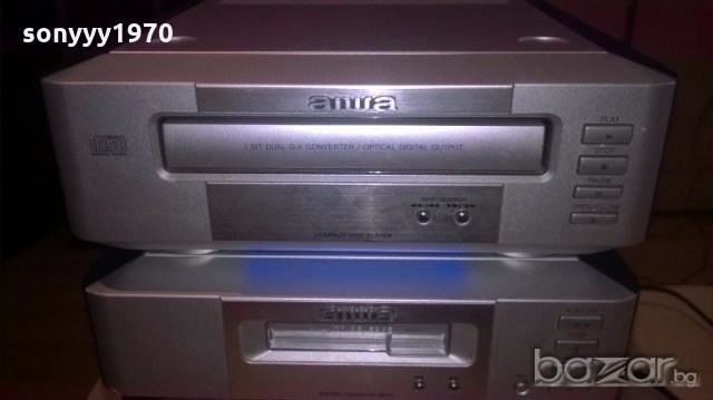 aiwa-cd/tuner/deck/amplifier-made in japan-внос швеицария, снимка 9 - Ресийвъри, усилватели, смесителни пултове - 19258209