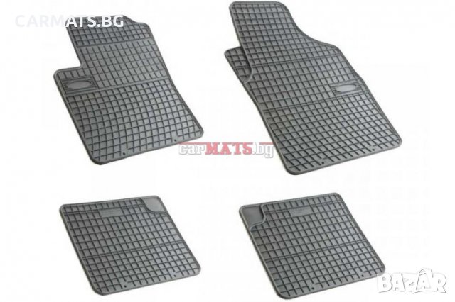 Гумени стелки за Fiat 500 (2007+)