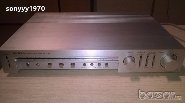 onkyo tx-20 tuner amplifier-made in japan-внос швеицария, снимка 9 - Ресийвъри, усилватели, смесителни пултове - 18713161
