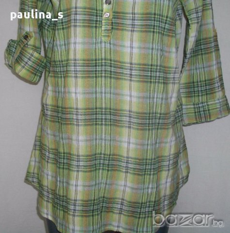 Туника тип риза от много фин индийски кенар ”Ze-Ze” concept plus size / голям размер , снимка 3 - Туники - 14700522