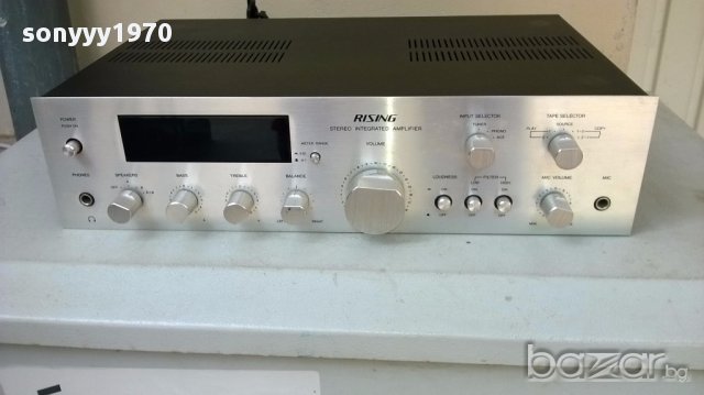 rising sc-3 stereo amplifier-made in japan-250watts-внос швеицария, снимка 5 - Ресийвъри, усилватели, смесителни пултове - 18166664