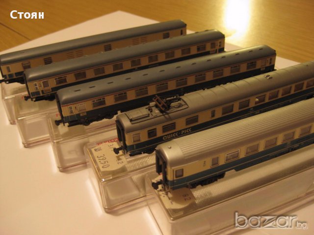 Влакче Вагони Флайшман- сет 8191 и 8192 к Мащаб 1:160, снимка 11 - Други ценни предмети - 12718153