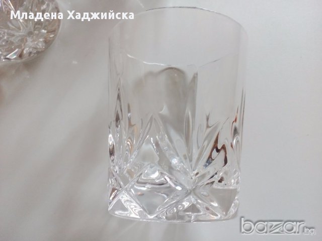 кристални чаши, снимка 3 - Чаши - 13907370