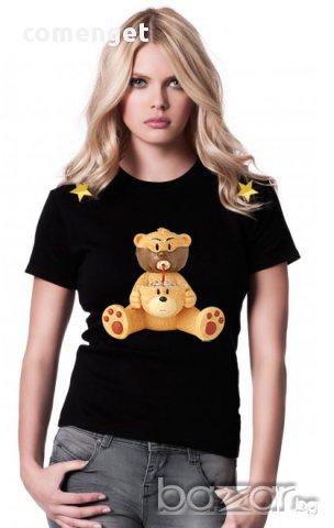 Уникална серия тениски Hannibal МЕЧЕ Teddy Bear CK! Поръчай модел с ТВОЯ идея!, снимка 1 - Тениски - 15333560