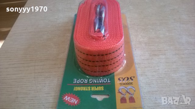 въже 3тона-за теглене с куки-ново, снимка 7 - Аксесоари и консумативи - 23410343