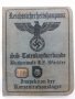 German document, passport Нем. ,паспорт на офицер 2 WW, снимка 1 - Антикварни и старинни предмети - 12651408