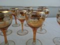 Чаши за ракия с златен кант, снимка 15
