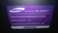 samsung ps-whs10-subwoofer 6 ohms-50/30/17см-внос швеицария, снимка 6