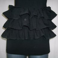 Еластична "Малка черна рокля" с волани "Н&М"® / универсален размер , снимка 6 - Рокли - 14720659