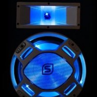 Чифт DJ-ски HiFi тонколони SKYTEC MKII - 600W, 8Ω, 12‘‘/30см бас, 3-лентови с вградена син LED, снимка 5 - Тонколони - 24527924