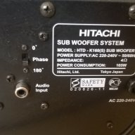 hitachi htd-k160(s) sub woofer system-japan-4ohms/165w-внос англия, снимка 15 - Ресийвъри, усилватели, смесителни пултове - 8052642