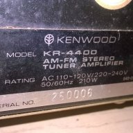 Kenwood kr-4400 stereo receiver-made in japan-внос швеицария, снимка 9 - Ресийвъри, усилватели, смесителни пултове - 13125933