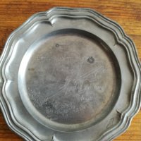 калаена чиния от Германия, снимка 1 - Антикварни и старинни предмети - 22517125