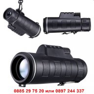 Монокъл BUSHNELL 18X62 - двоен фокус код BUSHNELL 18x62, снимка 1 - Други спортове - 12971894