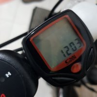 Километраж скоростомер за колело велосипед водоустойчив велокомпютър LCD десплей odometer, снимка 7 - Части за велосипеди - 24576427