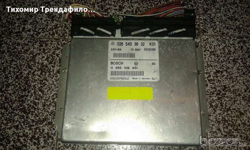 ESP Mercedes Benz W168 026 545 36 32, 0265453632, 0265109431 абс блок а класа, снимка 1