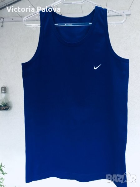 Безшевен памучен потник NIKE , снимка 1