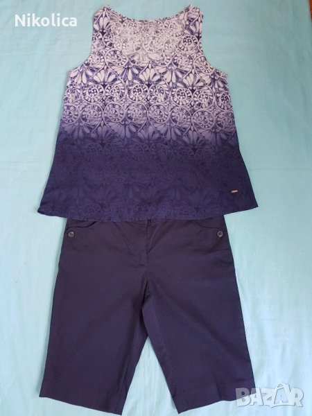 Стилен марков комплект от потник Timeout (Kenvelo) и къс панталон Orsay ,размер S/M., снимка 1