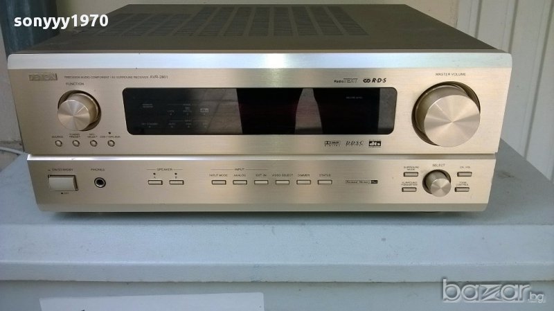 denon avr-2801-receiver-japan-от швеицария, снимка 1