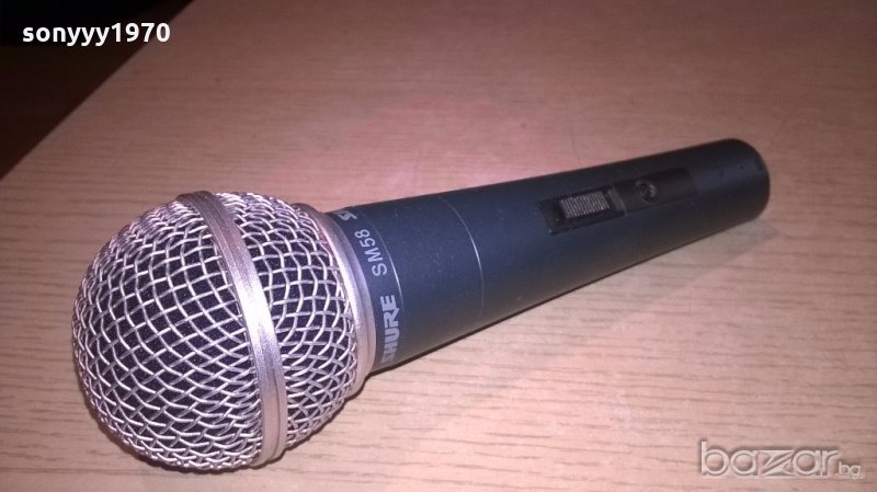 shure  sm58-микрофон-внос швеицария, снимка 1