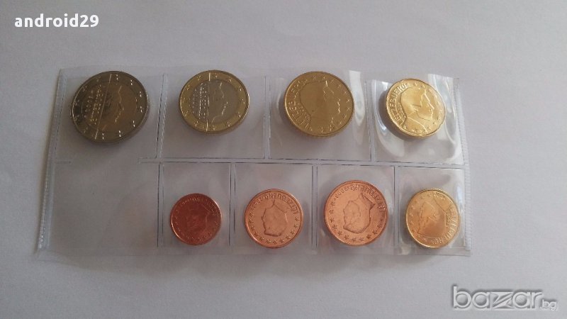 Люксембург Евро Монети - пълен сет 2003 г., снимка 1