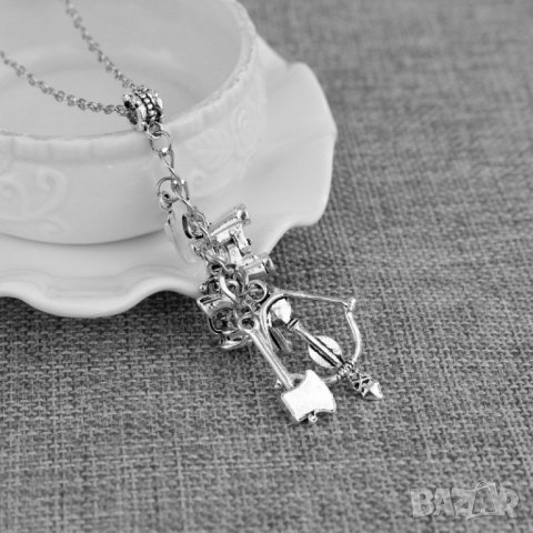 The Walking Dead колие / Живите Мъртви Колие, снимка 4 - Колиета, медальони, синджири - 23324961