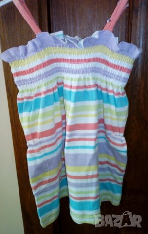 Лот дънки H&M и нова рокля, размер 86, снимка 9 - Бебешки рокли - 25837311