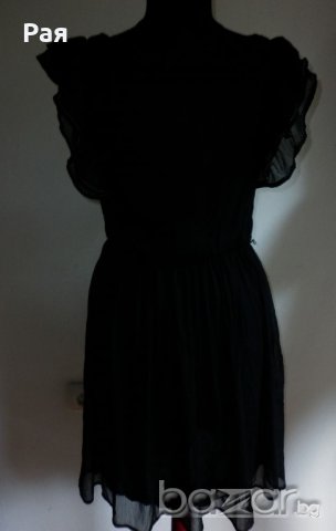 Черна рокля h&m , снимка 5 - Рокли - 18556972